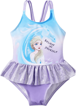 Disney Princess Bathing Suit Ariel Rapunzel Belle Cinderella Jasmine One Piece Toddler Girls Swimsuit 2-6T: Clothing, Shoes & Jewelry
