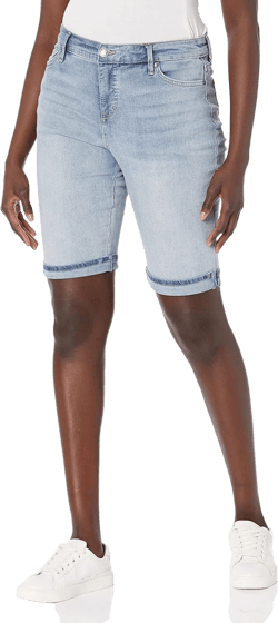 Gloria Vanderbilt womens Mid Rise Feminine Cut Bermuda Short