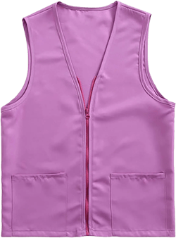 Adult Postulant Activity Vest Supermarket Vests Clerk Workwear Mid Length Coats Women Pp1 Large