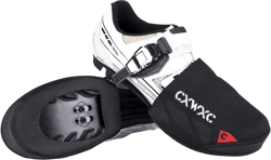 CXWXC Cycling Toe Covers for Men Women - Cycling Shoe Covers Winter Waterproof Breathable - Bike Overshoes Cold Weather Thermal Warm Medium Black