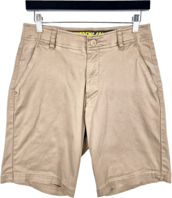 Lee Performance Series Brown Extreme Comfort Stretch Synthetic Shorts W30