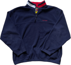 90s Tommy Hilfiger Fleece Jacket (XXL)