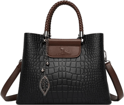 Brand Leather 3 Layers Crossbody Bag for Women