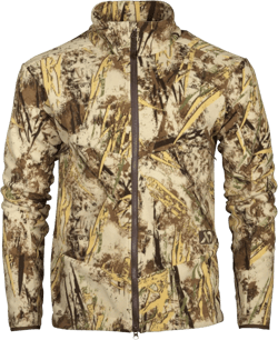 First Lite Men's Challis Fleece - Windproof Soft Shell Camo Hunting Jacket, Hoodless Thermal Layer Hunting Gear For Men XX-Large First Lite Typha
