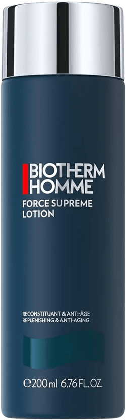 Biotherm Force Supreme Lotion, Replenishing & Anti-Aging Face Lotion for Men with Pro-Xylane and Cedar Bud Extract, Firms and Tones the Skin, Helps Reduces Signs of Aging, 6.8 Fl. Oz. : Beauty & Personal Care