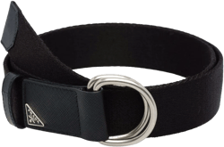 triangle-logo woven belt