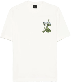Flower-print T-shirt