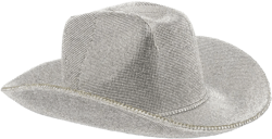 Texas crystal-embellished hat 