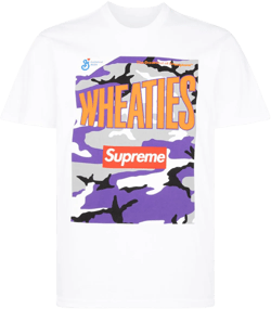 x Wheaties Box Logo crew neck T-shirt