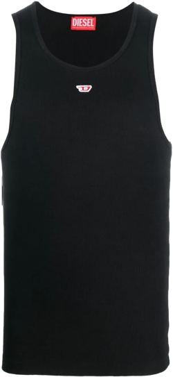 T-Lifty-D logo-embroidered tank top
