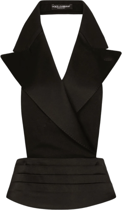 Notch-lapel vest 