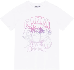 logo-print cotton T-shirt