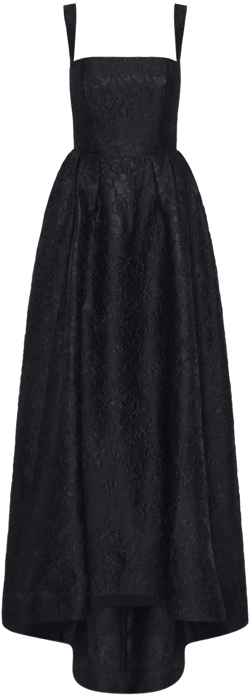 Esther strap gown