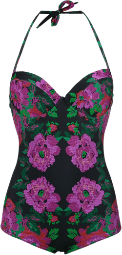 floral print swimsuit
