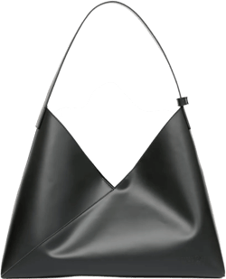 large Fortune Cookie leather tote bag
