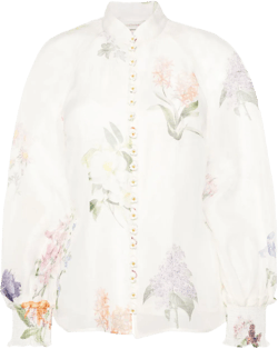 Natura sheer blouse