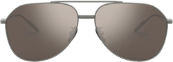 mirrored pilot-frame sunglasses