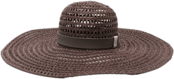 interwoven sun hat 