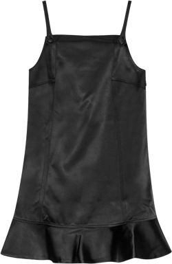 duchesse-satin mini dress