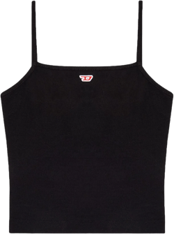 T-Hop-D logo-appliqué tank top