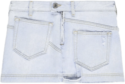 Abra denim mini skirt