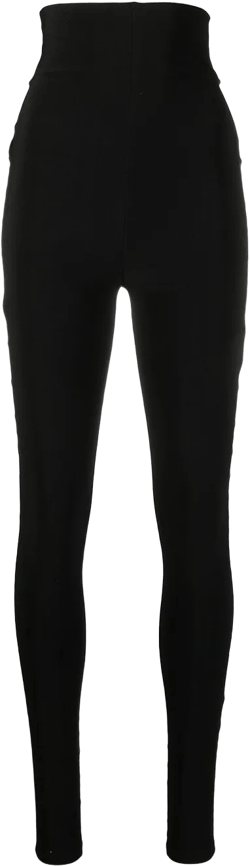 high-waisted jersey leggings