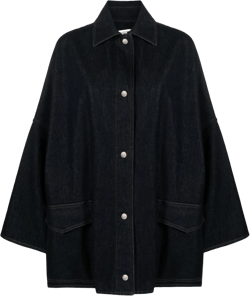denim overshirt jacket