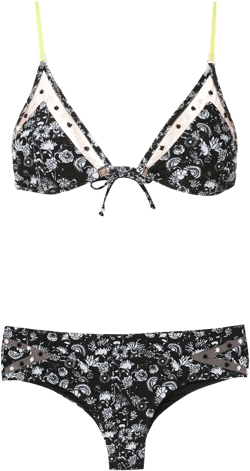 Margarida printed bikini set