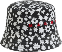 floral-print cotton bucket hat 