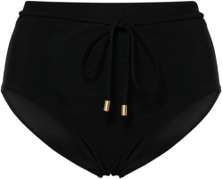 Halliday high-waisted bikini bottoms