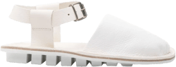 buckle-fastening leather sandals