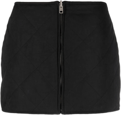 reversible zip-up miniskirt