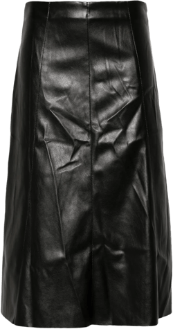 A-line midi skirt