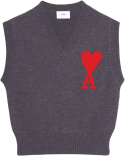 Ami de Coeur knitted vest