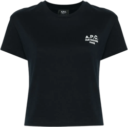 logo-embroidered cotton T-shirt