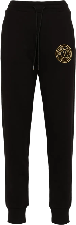 embroidered-logo track pants