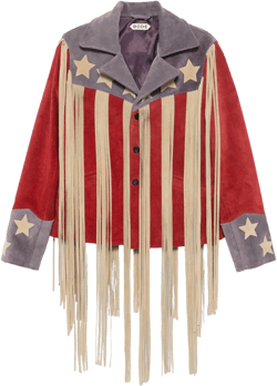 Flag Fringe jacket