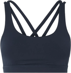 Blue Energy Yoga Sports Bra