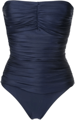 Melissa gathered-detail swimsuit