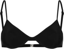 underwire half-cup bikini top
