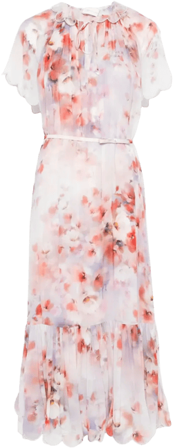 Crush Flutter midi dress