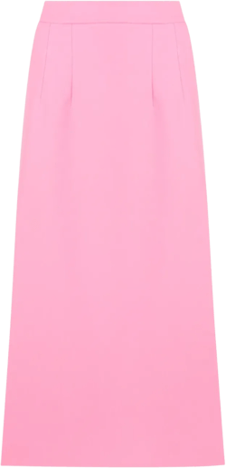 Fenda side-slit midi skirt