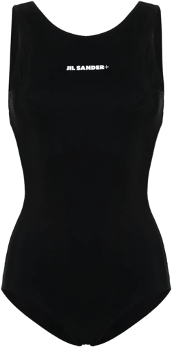 + logo-print swimsuit