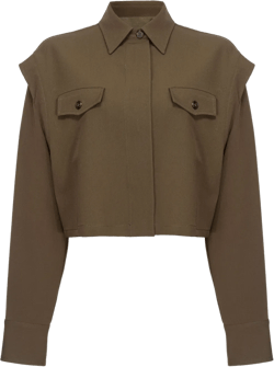 Fioriera cropped shirt
