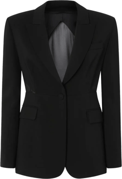 cut-out detailing blazer