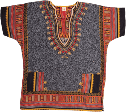 Riviera Sun Dashiki Shirt for Men with Pockets African Tribal Print Boho Top