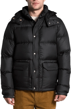 The North Face Men's Sierra Down Parka Winter Puffer Hooded Jacket XX-Large Tnf Black