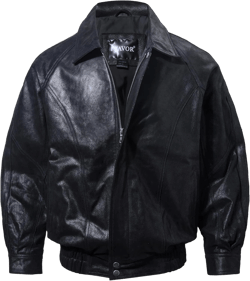 FLAVOR Men Casual Leather Bomber Jacket Classic Aviator Flight Jacket Black at Amazon Men’s Clothing store