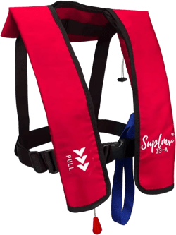 Suplmv Inflatable Life Jacket Life Vest Basic Automatic/Manual (Click to Select red Automatic)…