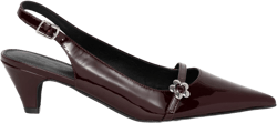 Natalia Pointy Toe Heel - Dark Brown